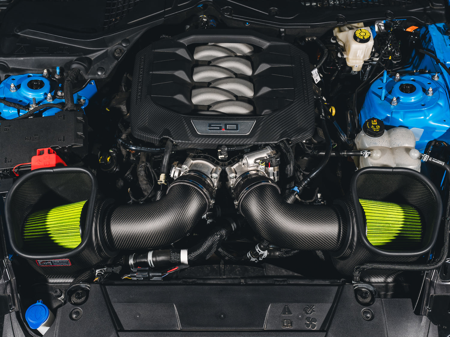 S650 Mustang [Now Available] AWE S-FLO Carbon Intake for 5.0L S650 Mustang GT & Dark Horse 2660-15650_16