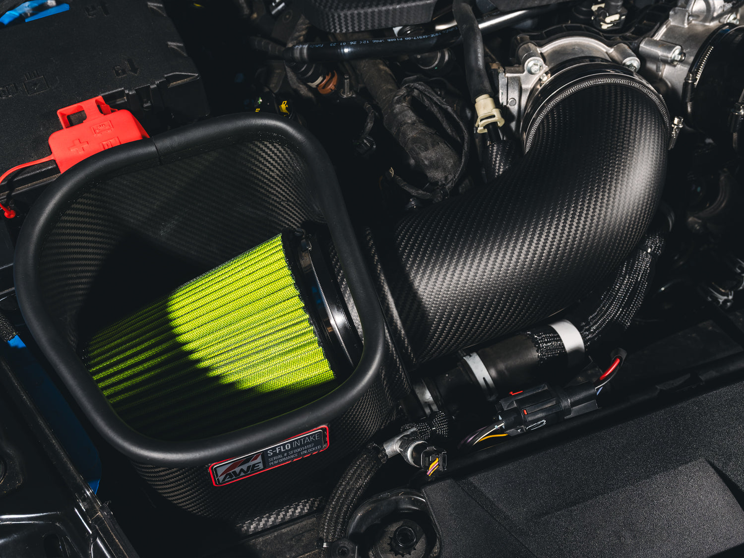 S650 Mustang [Now Available] AWE S-FLO Carbon Intake for 5.0L S650 Mustang GT & Dark Horse 2660-15650_18