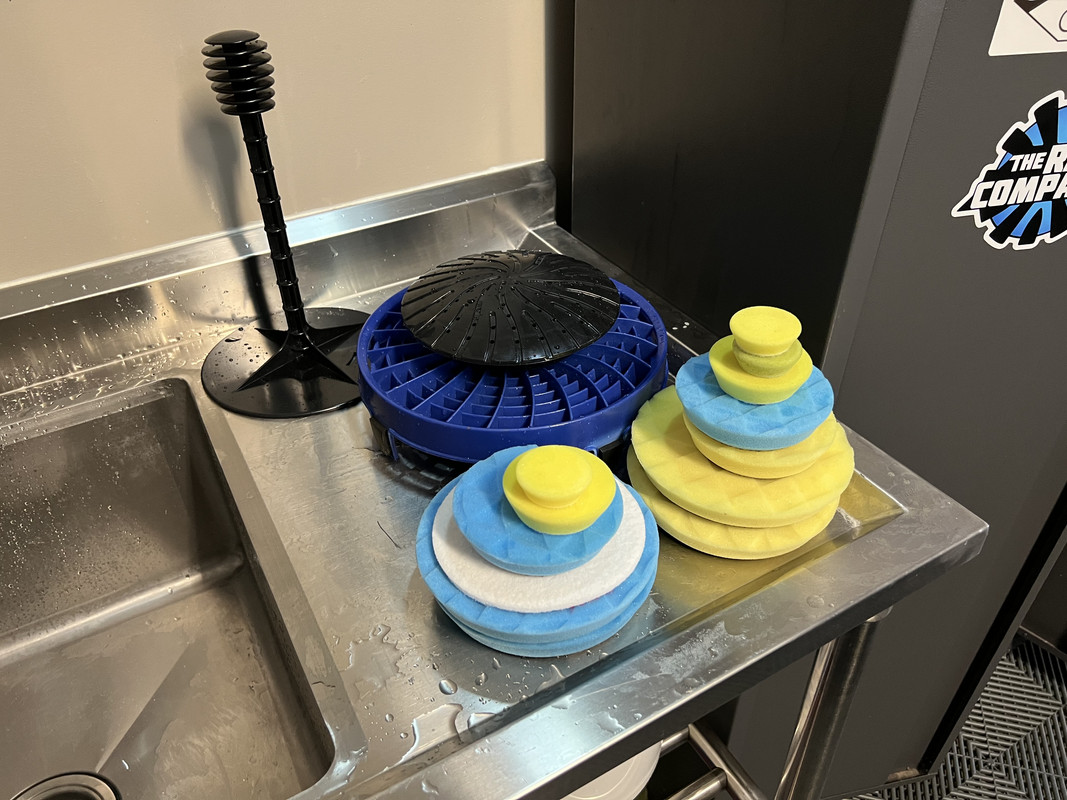 S650 Mustang How to Clean Polishing Pads - The Easy Way IMG-2471