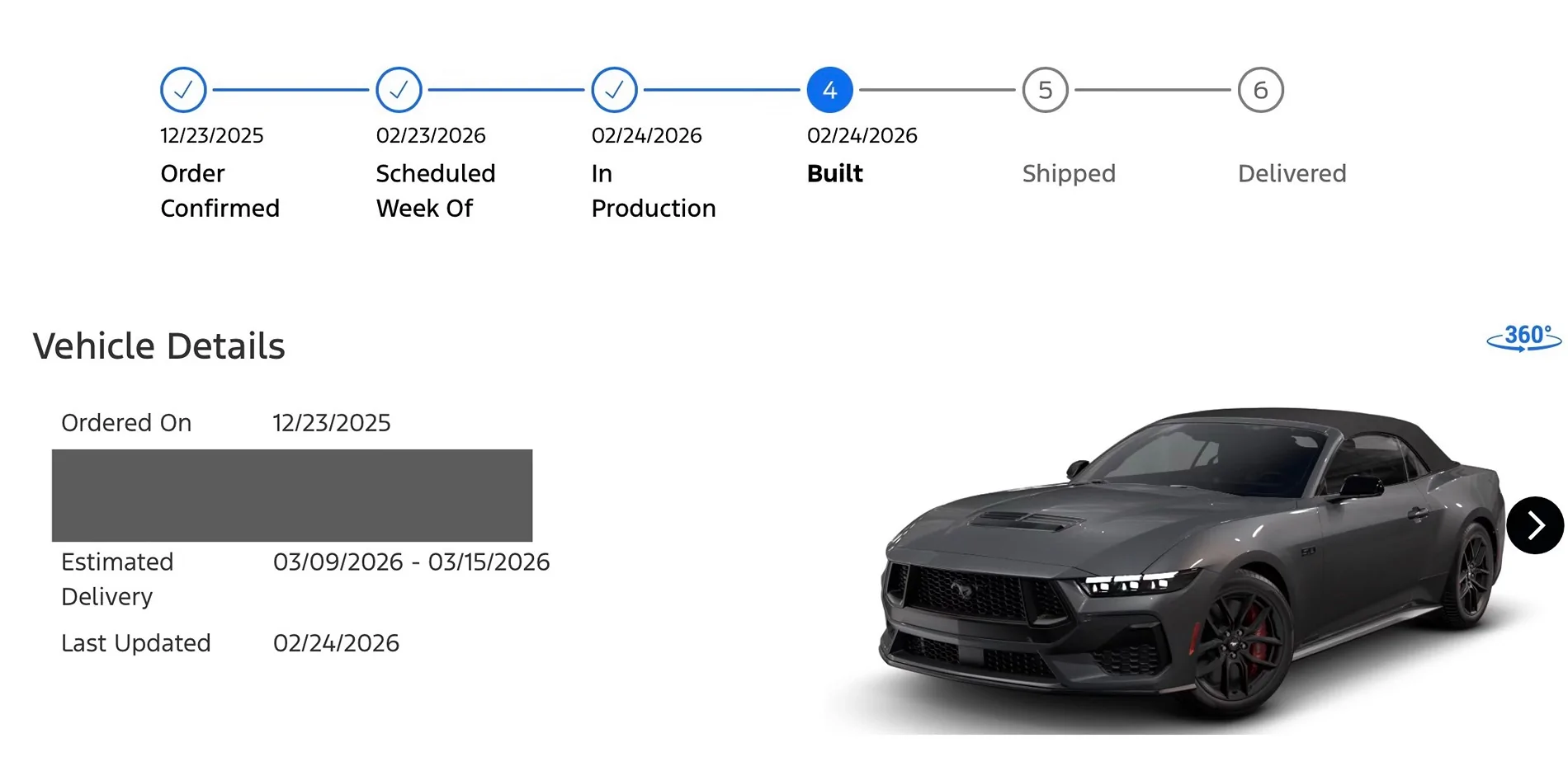 S650 Mustang Well, I pulled the trigger and ordered a 2026 GT. Wish me luck! IMG_2079