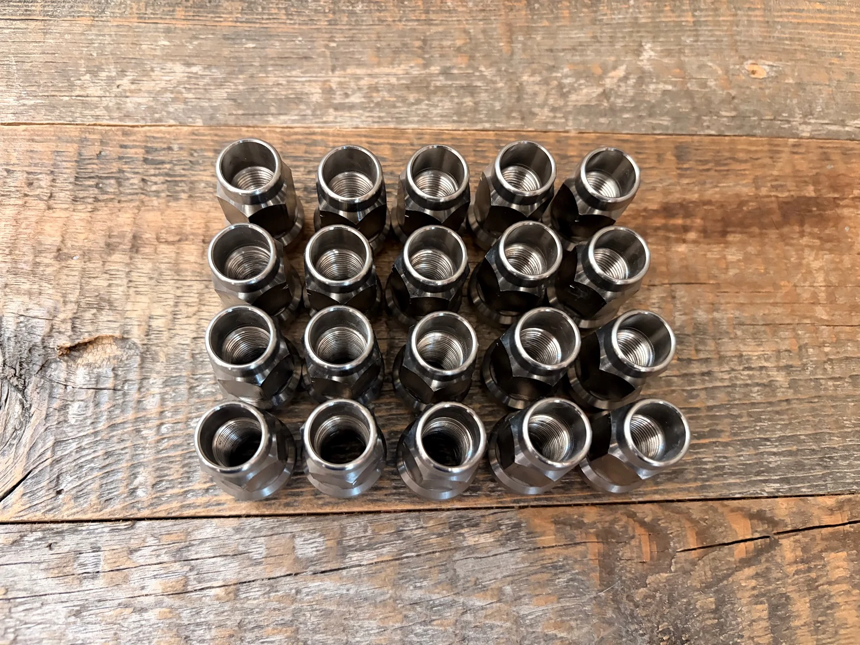 S650 Mustang Titanium Lug nuts, set of 20 IMG_0566