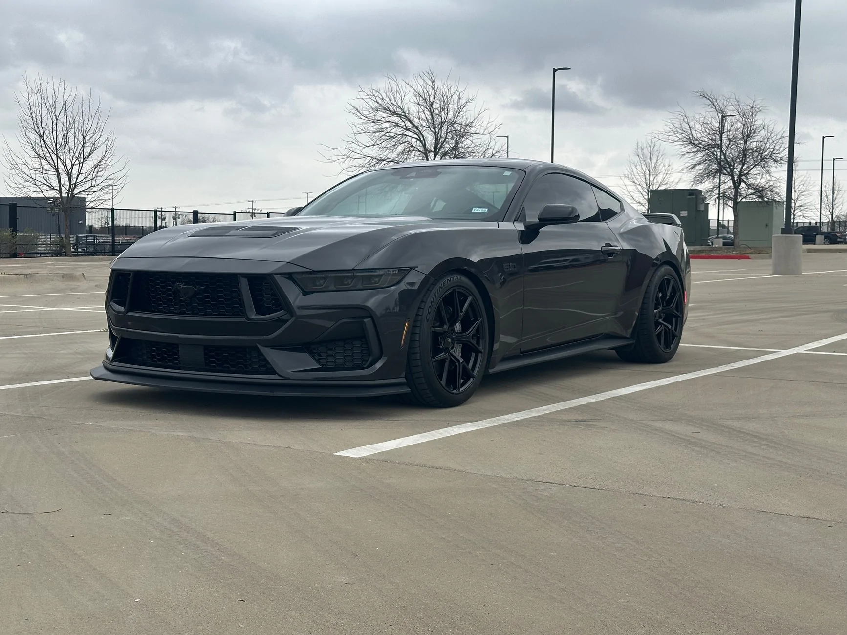S650 Mustang Grabber Blue S650 On Black SVE SP2 Wheels IMG_7920