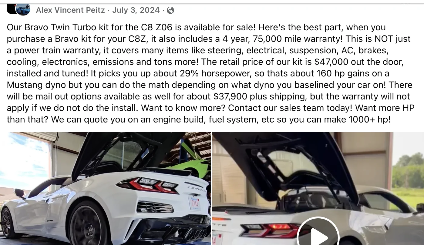 S650 Mustang 2026 Dark Horse SC Mustang pricing released! Screenshot 2026-03-06 at 10.16.06 AM