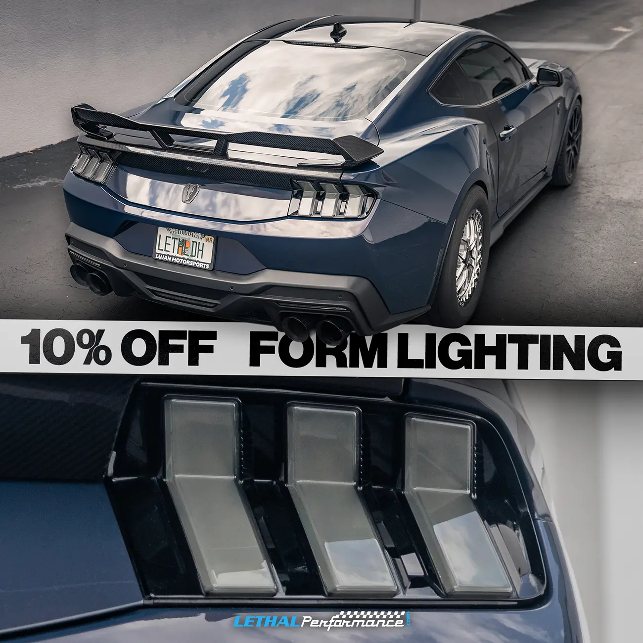 S650 Mustang SAVE 10% ON FORM LIGHTING & DIODE DYNAMICS AT LETHAL PERFORMANCE form_lighting_s650_tails