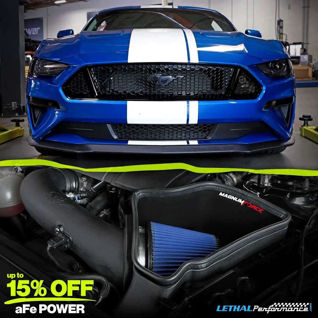 S650 Mustang SAVE UP TO 15% ON AFE POWER AT LETHAL PERFORMANCE afe_march_spring_sale_2026_s550