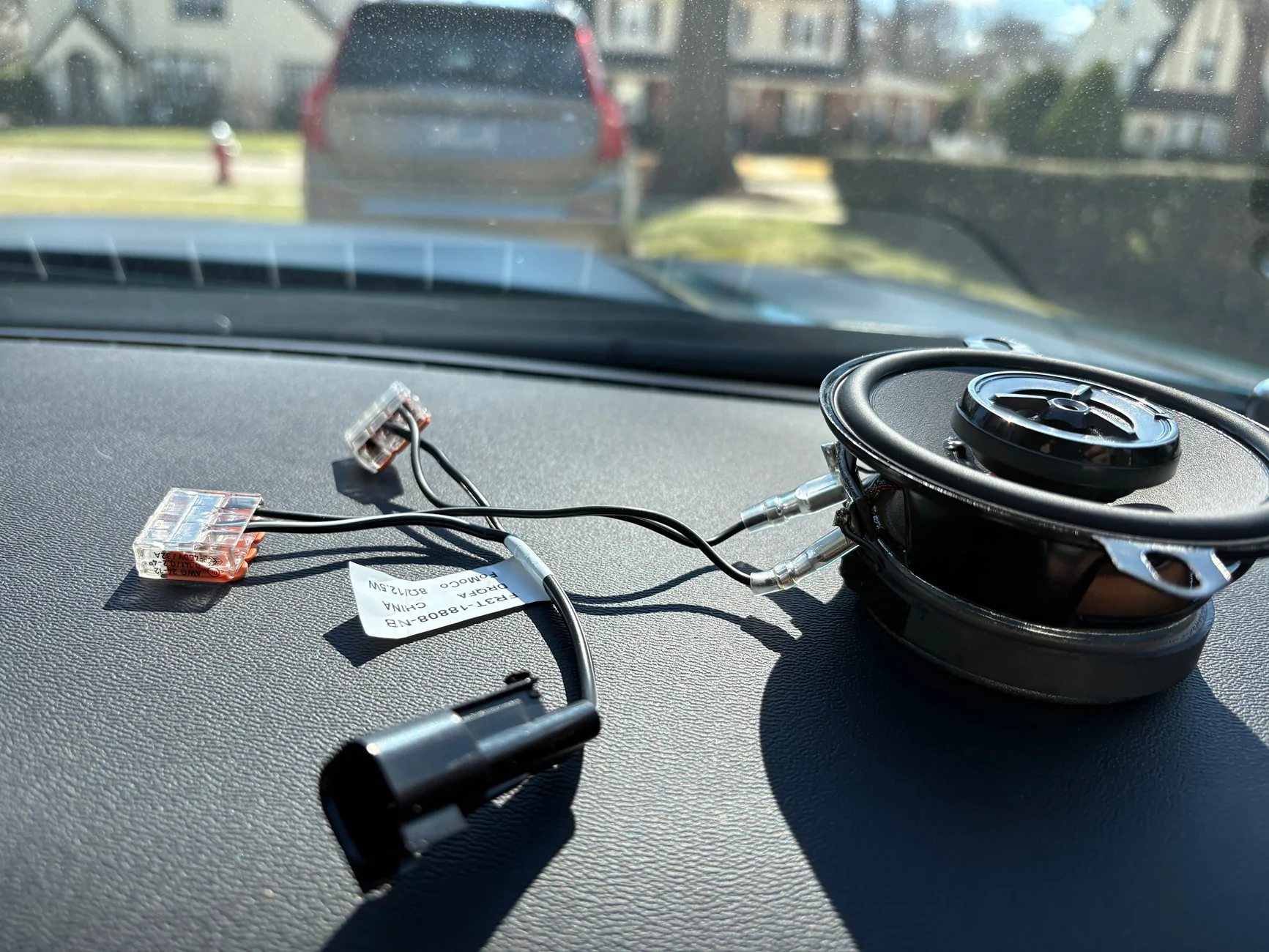 S650 Mustang My Adventures in Upgrading the Subwoofer and Center Speaker IMG_0135