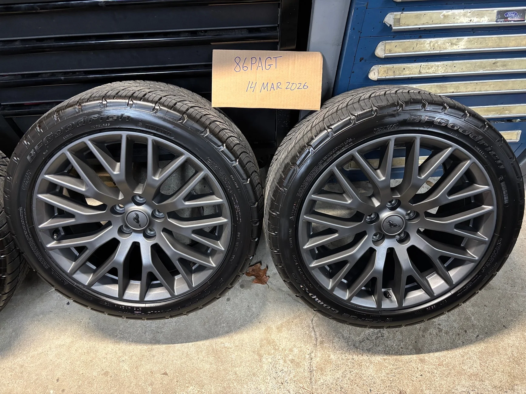 S650 Mustang 2015-23 PP1 Wheels and tires Pickup only IMG_4175