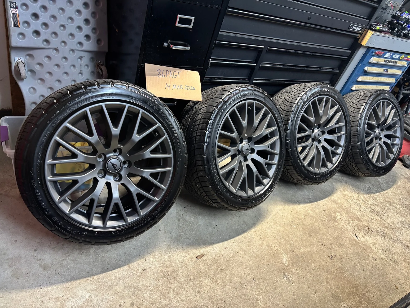 S650 Mustang 2015-23 PP1 Wheels and tires Pickup only IMG_4174