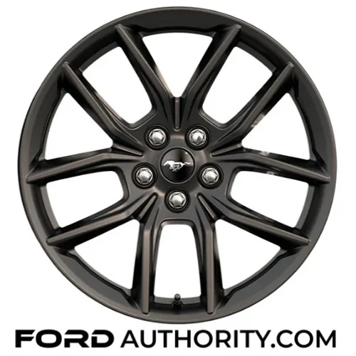 S650 Mustang Carbonized Gray Touch Up Paint not matching 2025-Ford-Mustang-wheel-options-002-19-X-8.5-inch-Ebony-Black-painted-Aluminum-Wheels