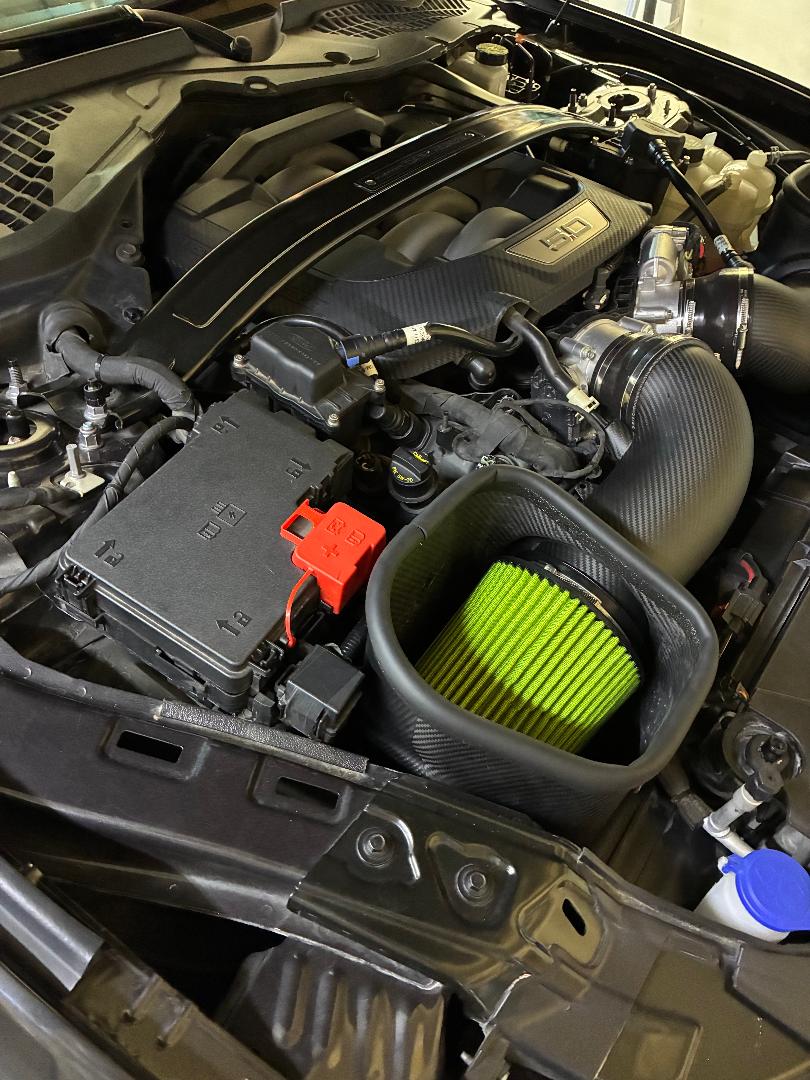 S650 Mustang [Now Available] AWE S-FLO Carbon Intake for 5.0L S650 Mustang GT & Dark Horse Intake 3