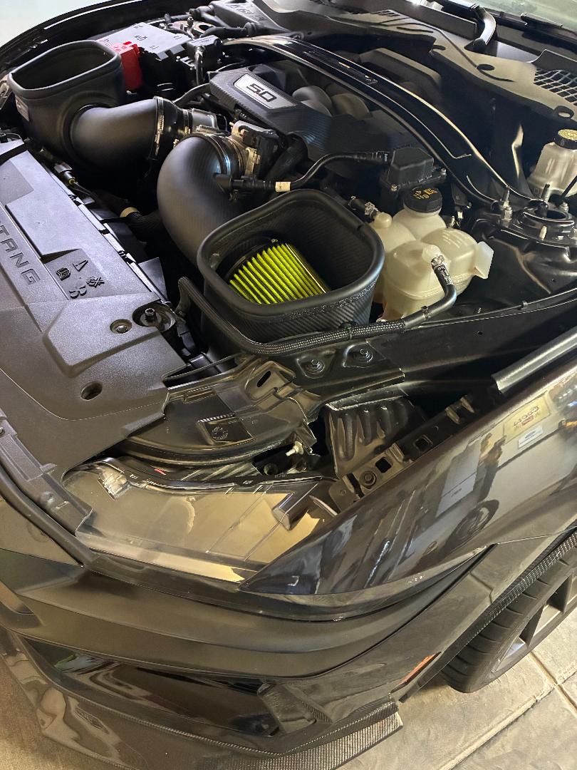 S650 Mustang [Now Available] AWE S-FLO Carbon Intake for 5.0L S650 Mustang GT & Dark Horse Intake 5