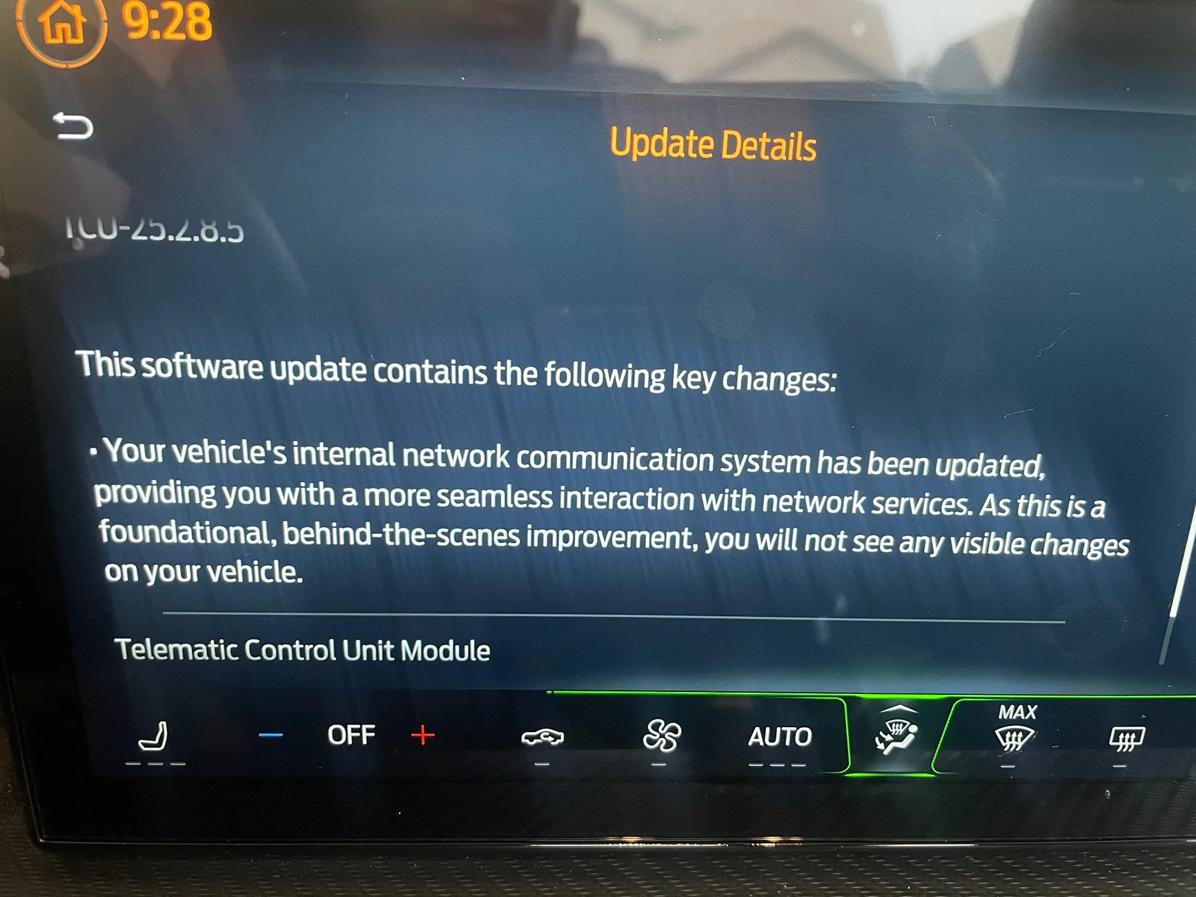 S650 Mustang Haven’t had an OTA update in a long while IMG_3741