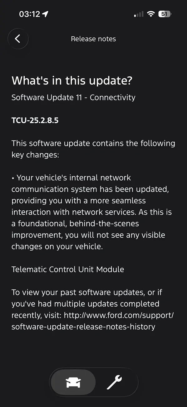 S650 Mustang What is latest update? IMG_8168