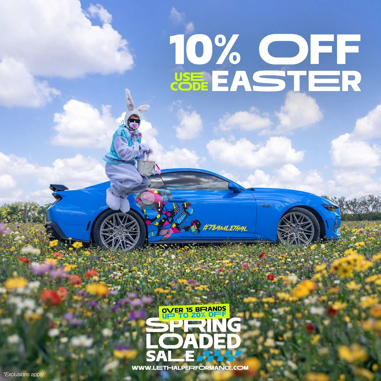 S650 Mustang LETHAL PERFORMANCE EASTER SITEWIDE SALE IS LIVE! easter4