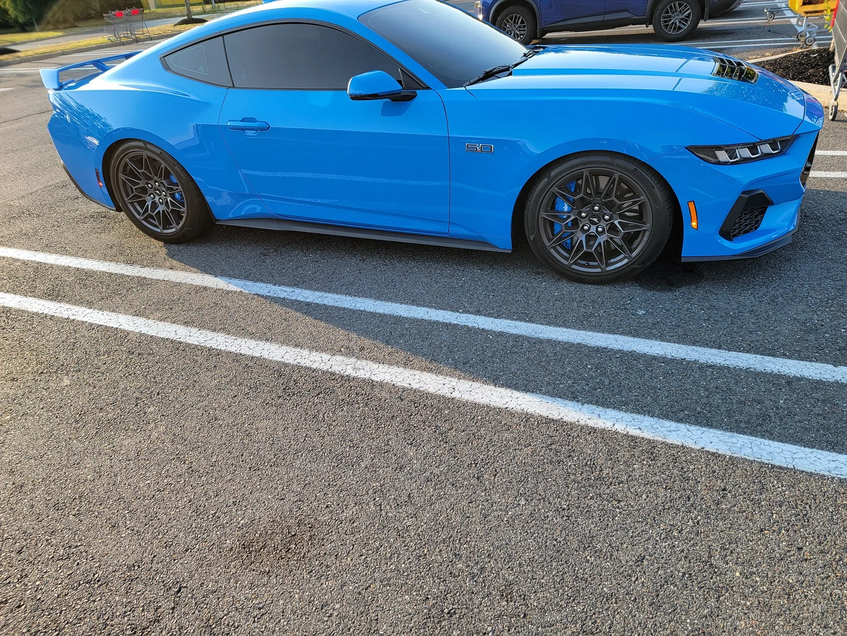 S650 Mustang S650 fitment help: eibach sportline lowering springs with 255/40/19 F 275/40/19 R wheels and wheel spacers? 20240714_190008