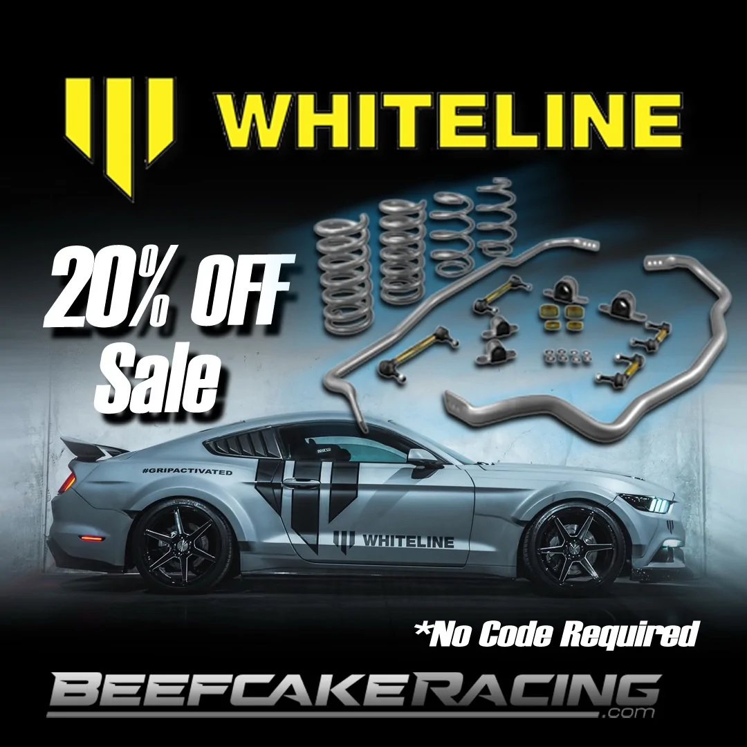 S650 Mustang Spring Sale is LIVE with a Sitewide 10% Off Sale At Beefcake Racing! 659649694_18579725125042830_6450516841232044219_n