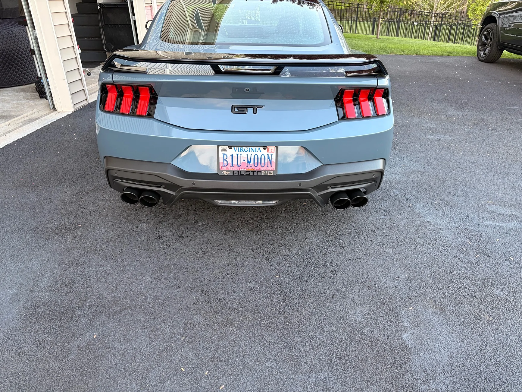 S650 Mustang Black Tips (Bolt-on Covers) for Active Exhaust Mustang IMG_2116