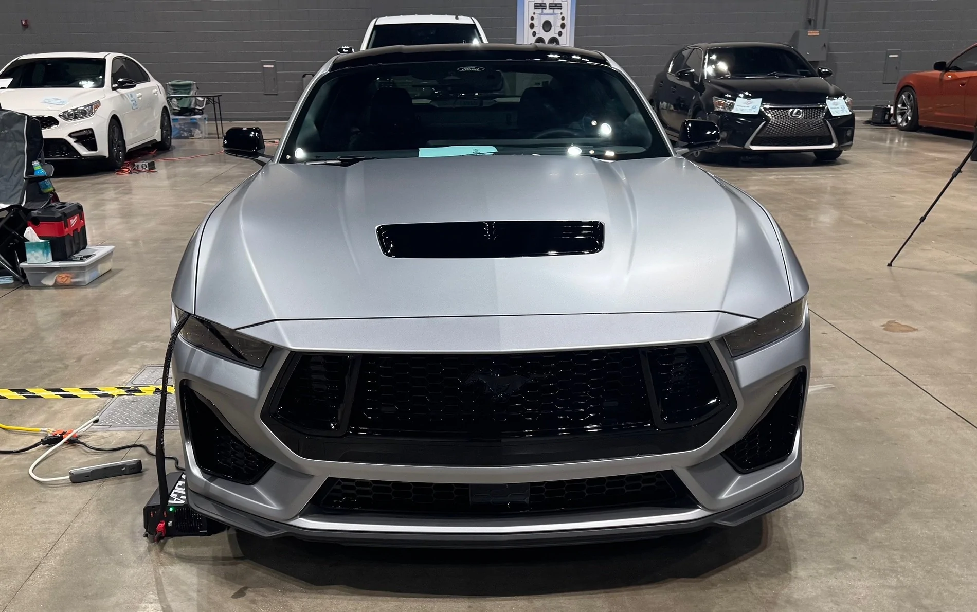 S650 Mustang Chin, Rocker, rear bumper paint? Mustang full front closed