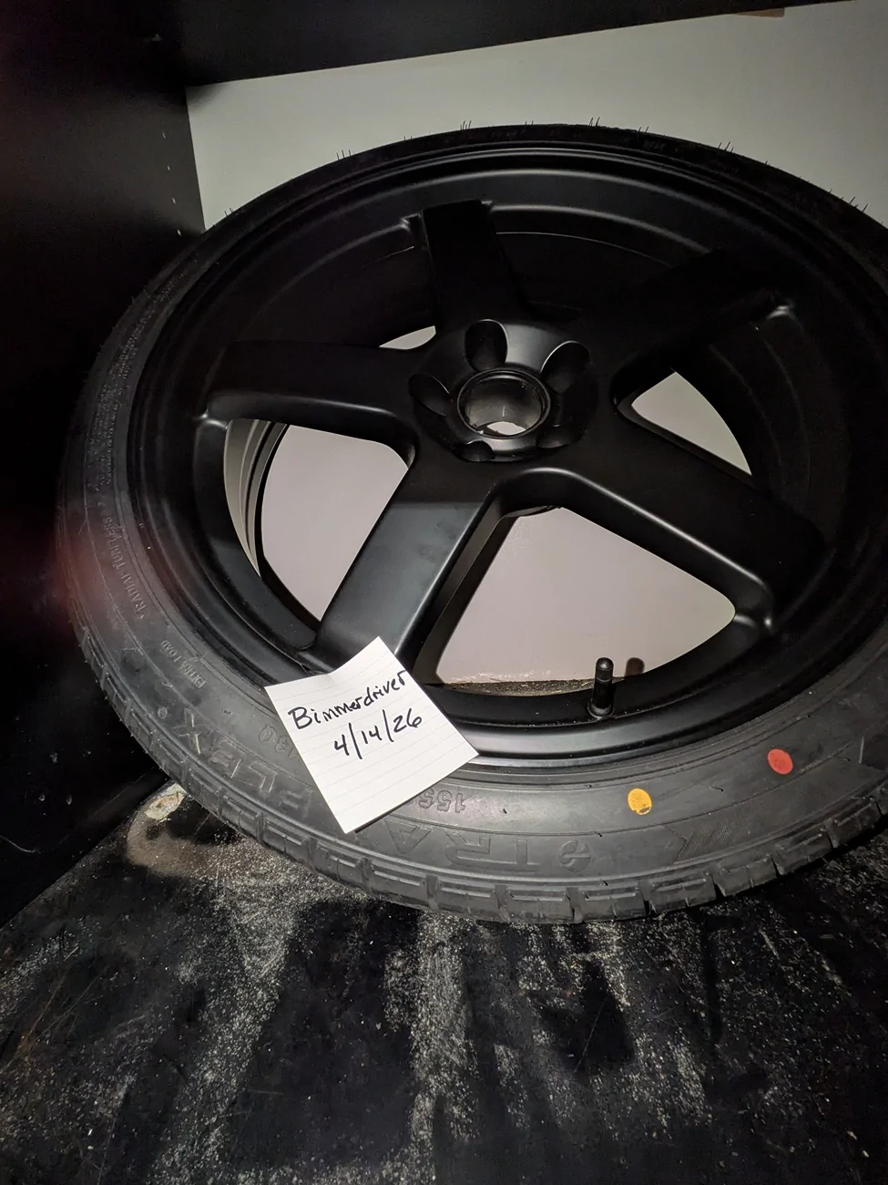 S650 Mustang Spare tire - only $250! PXL_20260414_202605026