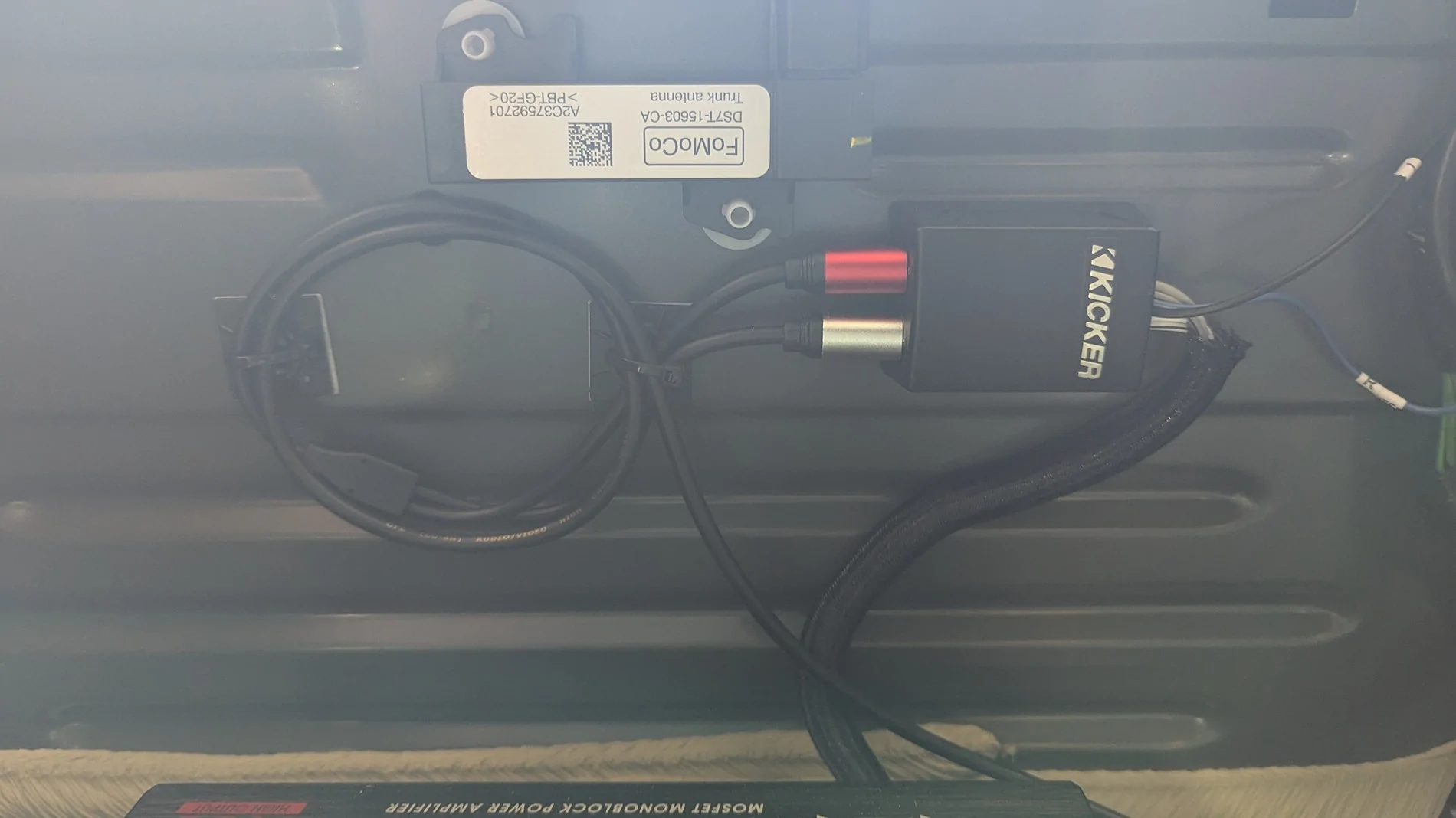 S650 Mustang Adding factory subwoofer into a model that didn't have it 1000001849