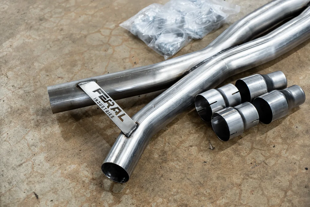 S650 Mustang Feral - Introducing our Double X Style Resonator Delete 55226261551_a41bd1885d_