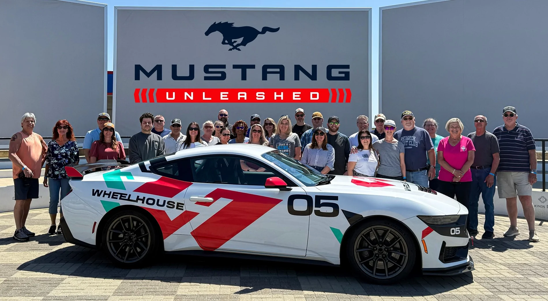 S650 Mustang My Mustang Unleashed experience Group Photo- 4.23.26