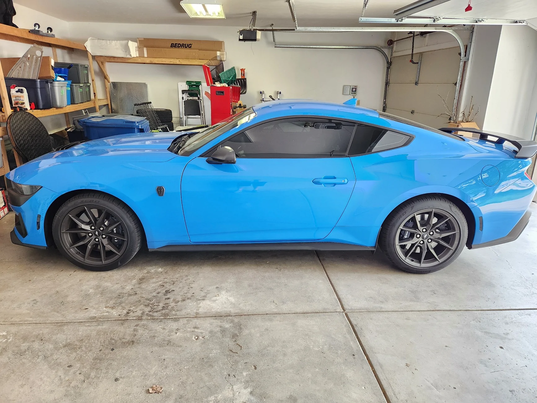 S650 Mustang BuckeyeBOSS' Grabber Blue Dark Horse Build 20260427_135007