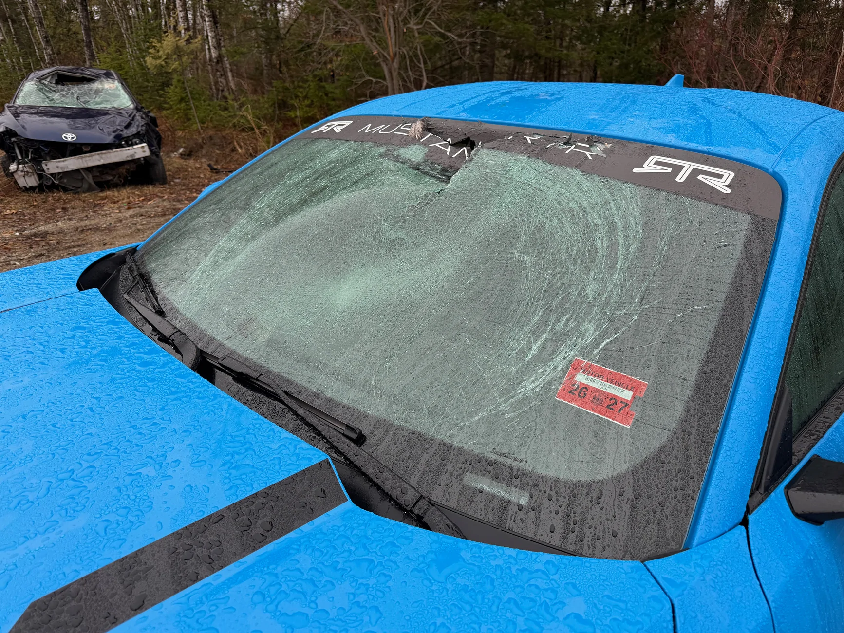 S650 Mustang Don't get hit by a turkey doing 70mph! IMG_0546