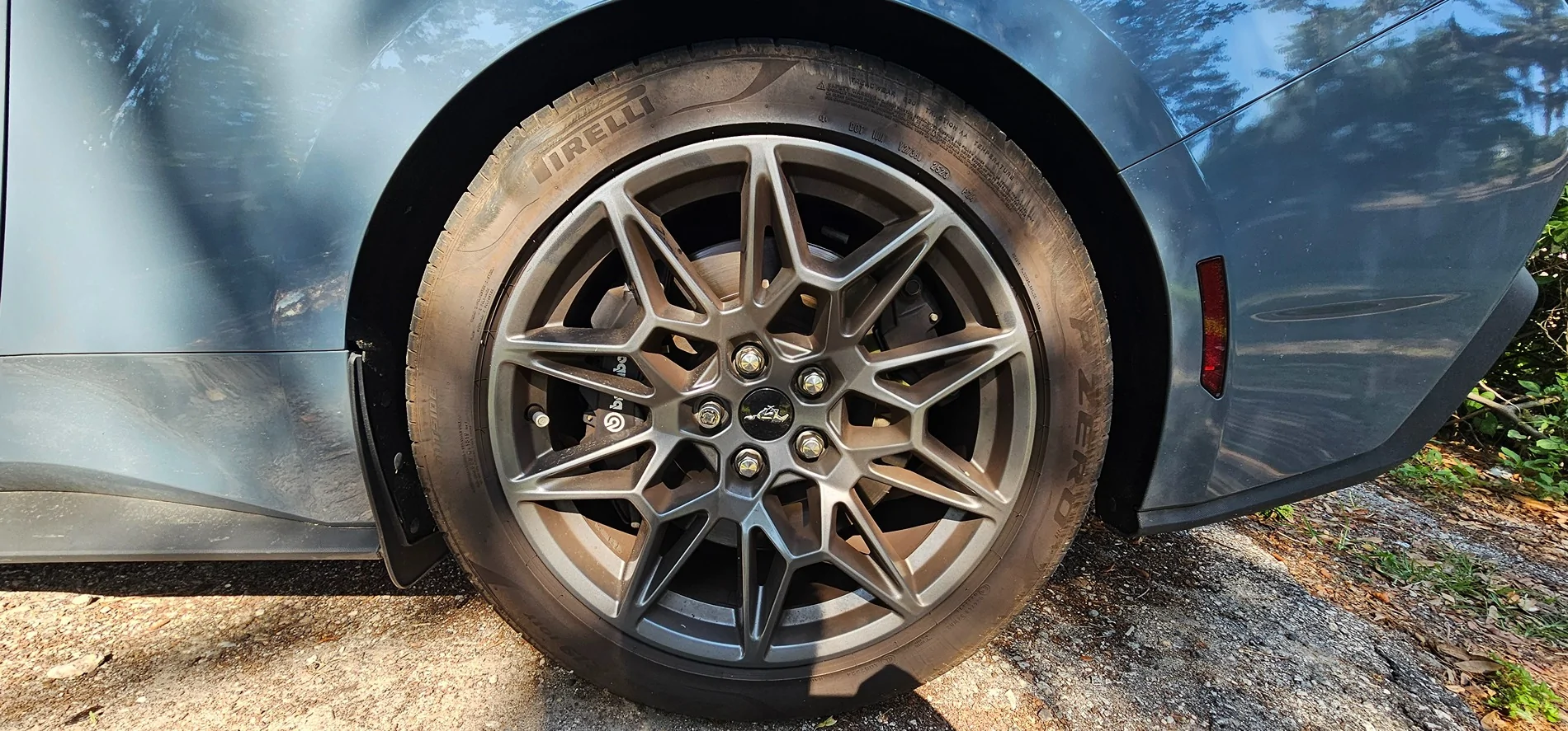 S650 Mustang Victim of a pothole :( 20260429_164900