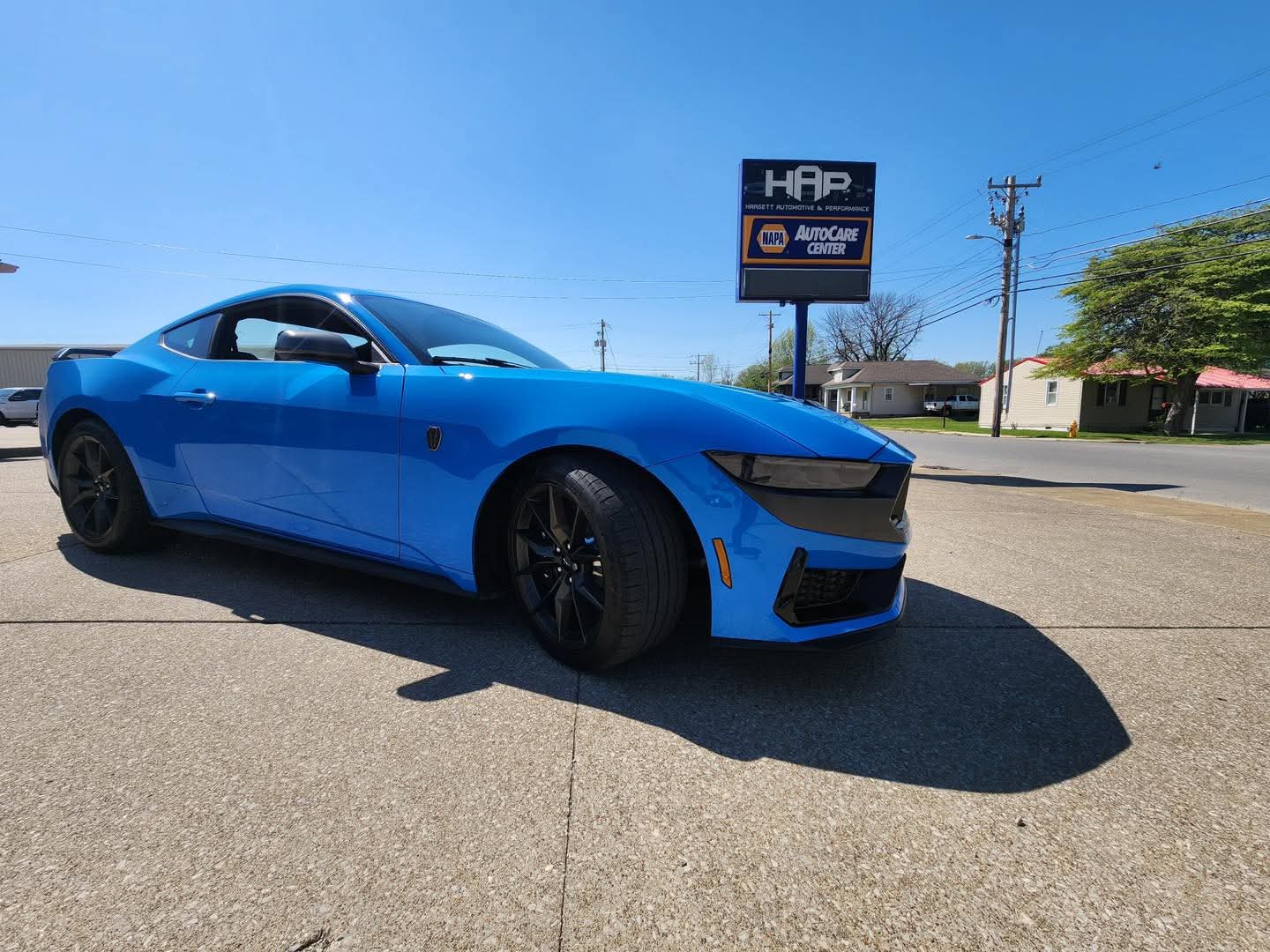 S650 Mustang BuckeyeBOSS' Grabber Blue Dark Horse Build FB_IMG_1776195376232