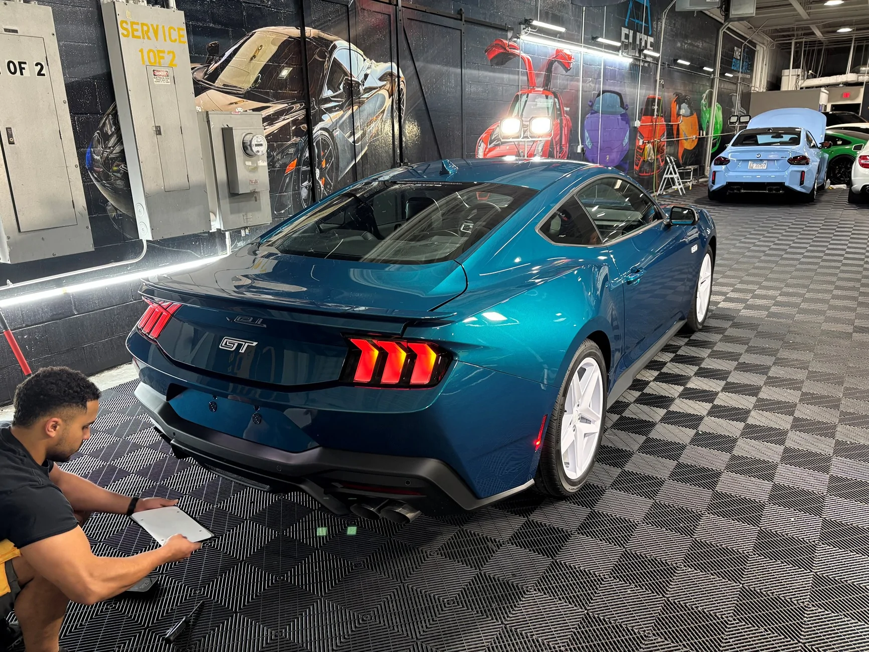 S650 Mustang Ordered 1/15, took Delivery 5/4, ceramic coating 5/6, today is the first day with it. Picture3