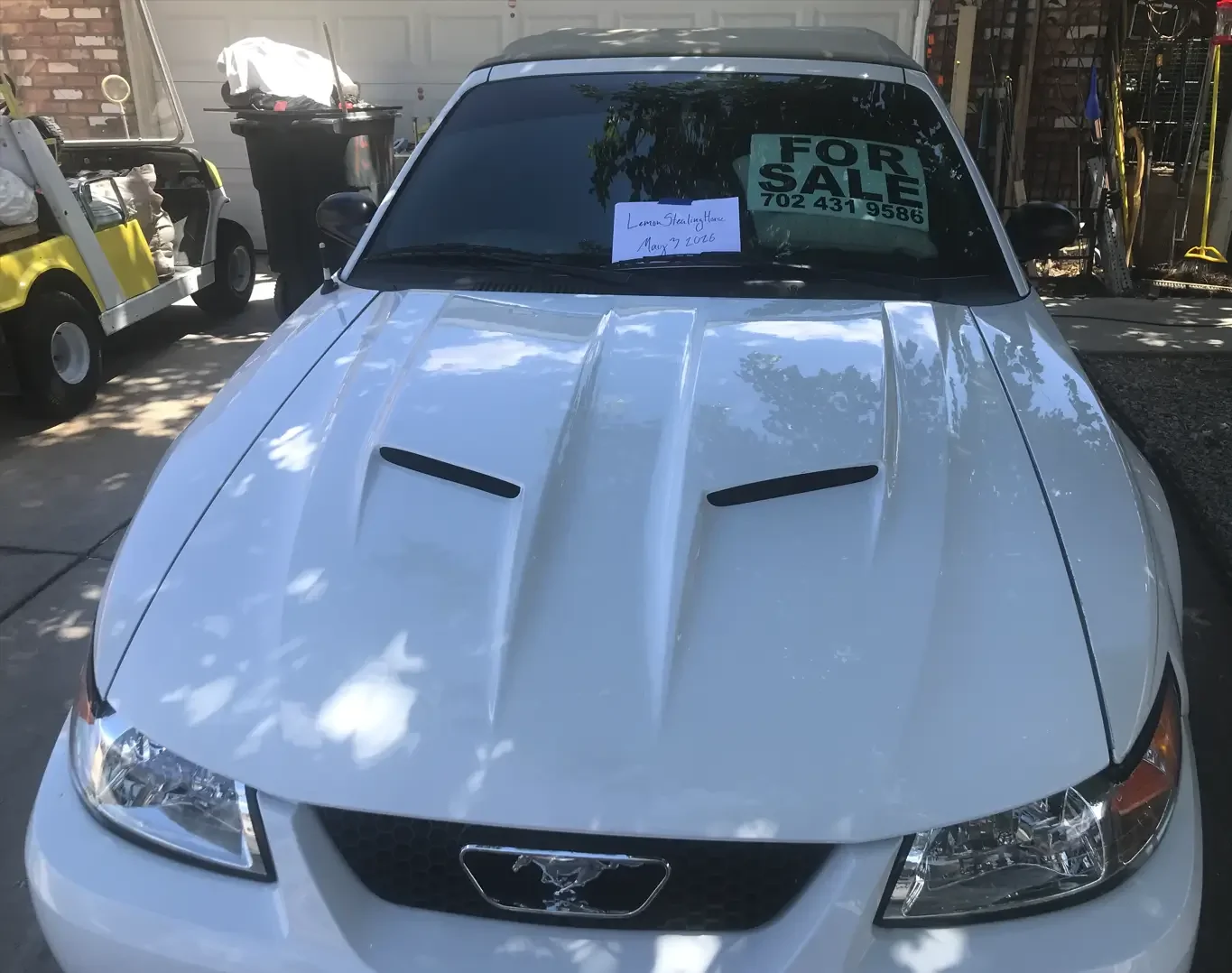 S650 Mustang 2003 White Ford Mustang Convertible For Sale $7,000 image_2026-05-06_173029916
