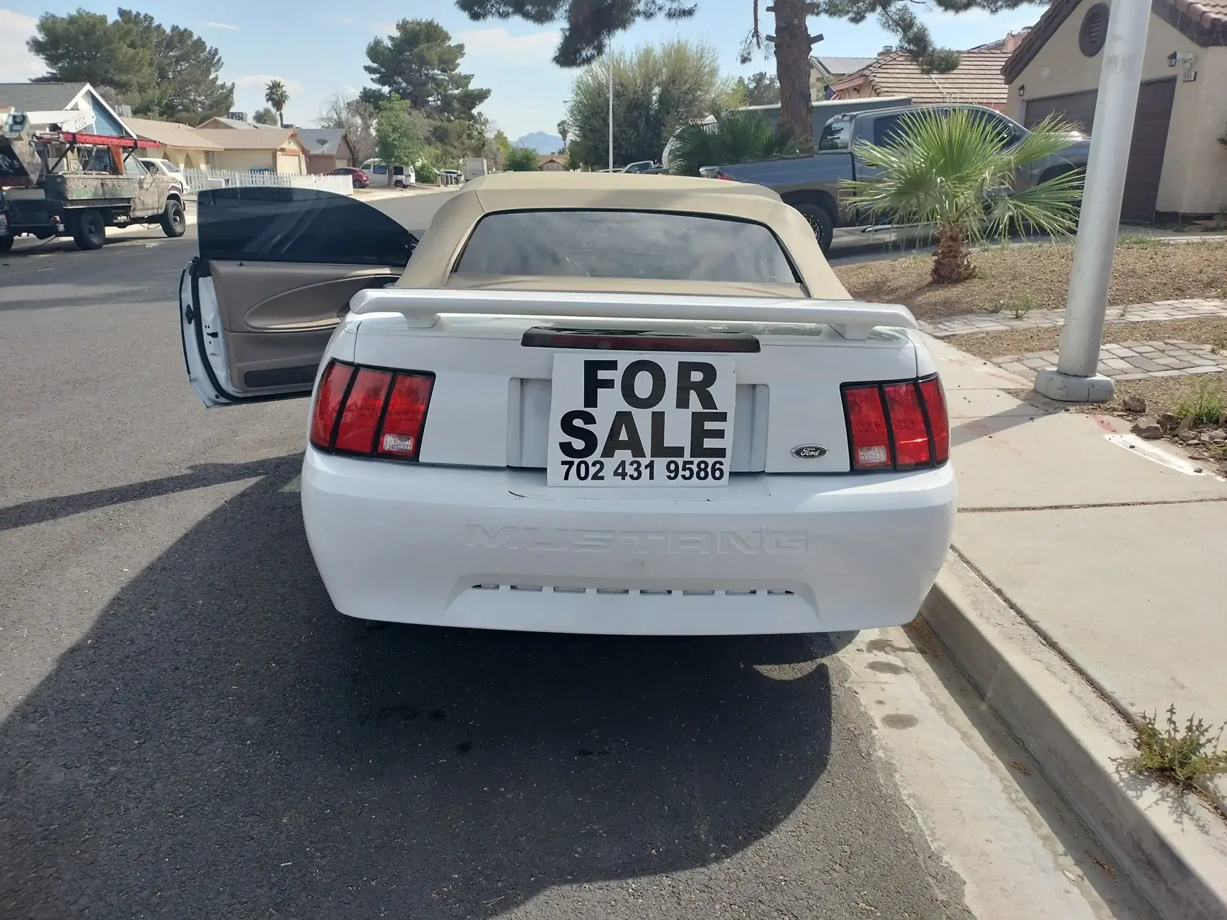 S650 Mustang 2003 White Ford Mustang Convertible For Sale $7,000 image_2026-05-06_173244099