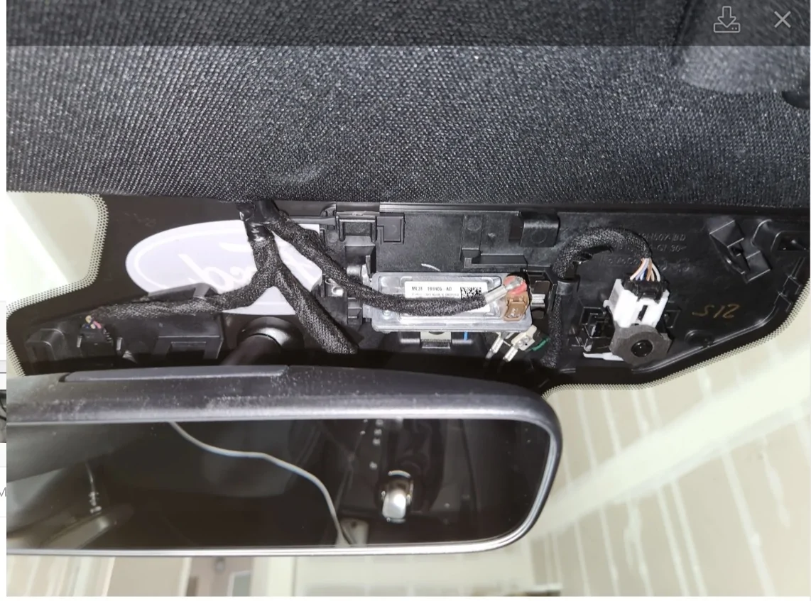 S650 Mustang 2026 Mustang GT Base Model Radar Detector Hardwire Question IMG_2289