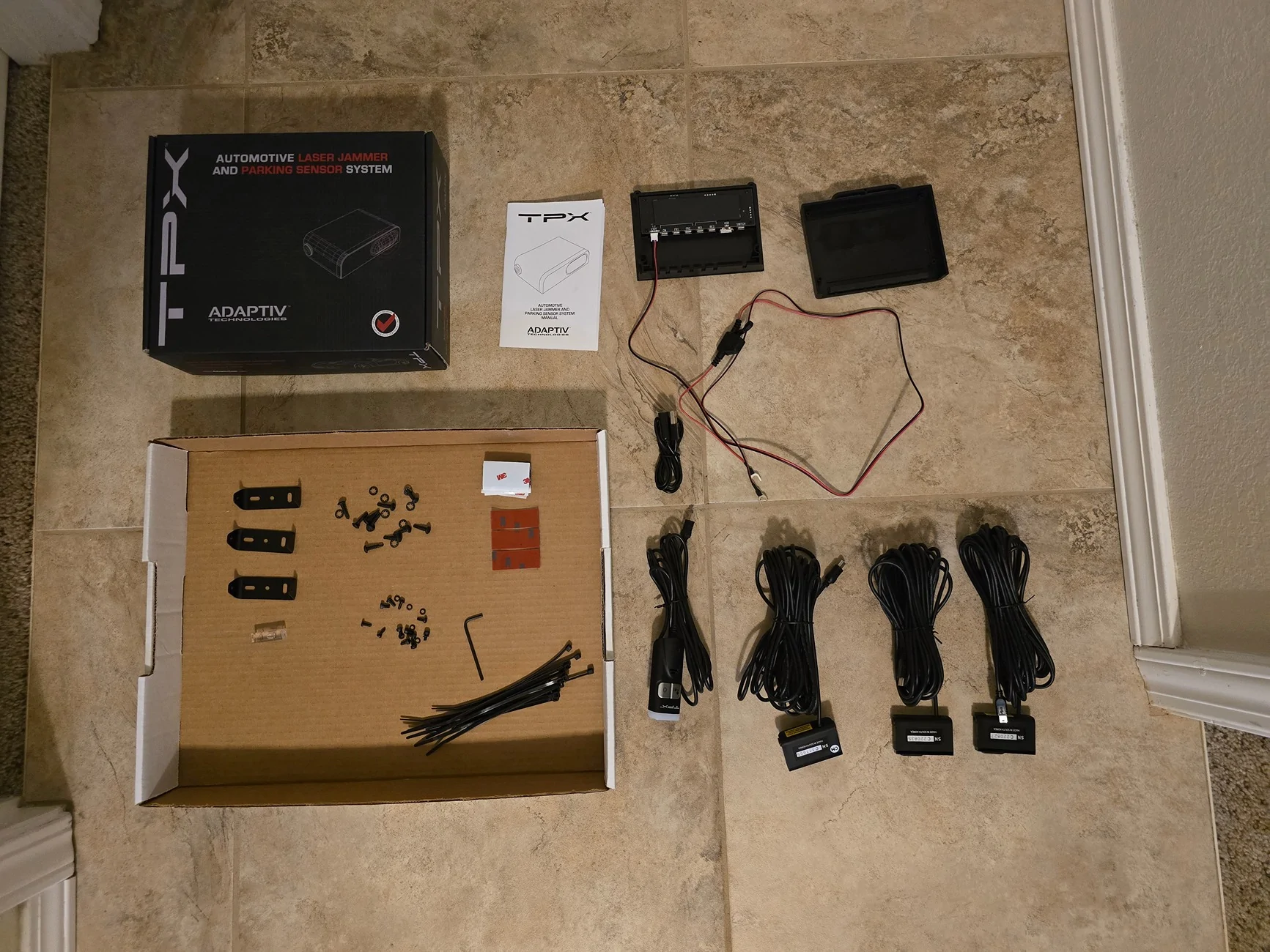 S650 Mustang TPX Laser Jammer DIY Install 20251012_193508