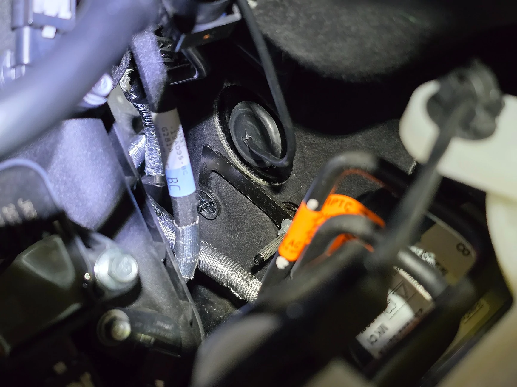 S650 Mustang TPX Laser Jammer DIY Install 20251018_171858