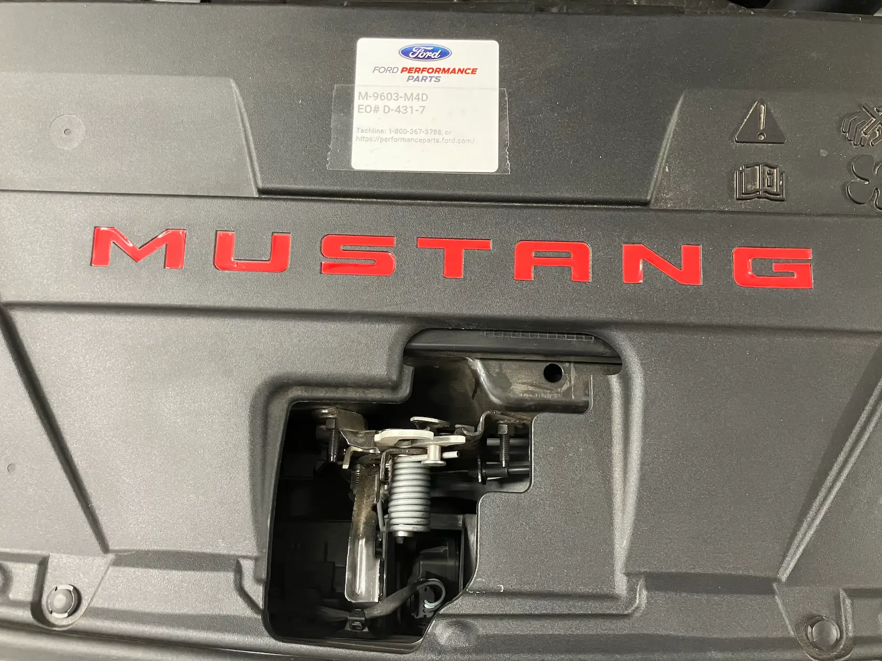 S650 Mustang Engine Bay Custom Color Letters tempImagenSXQIJ