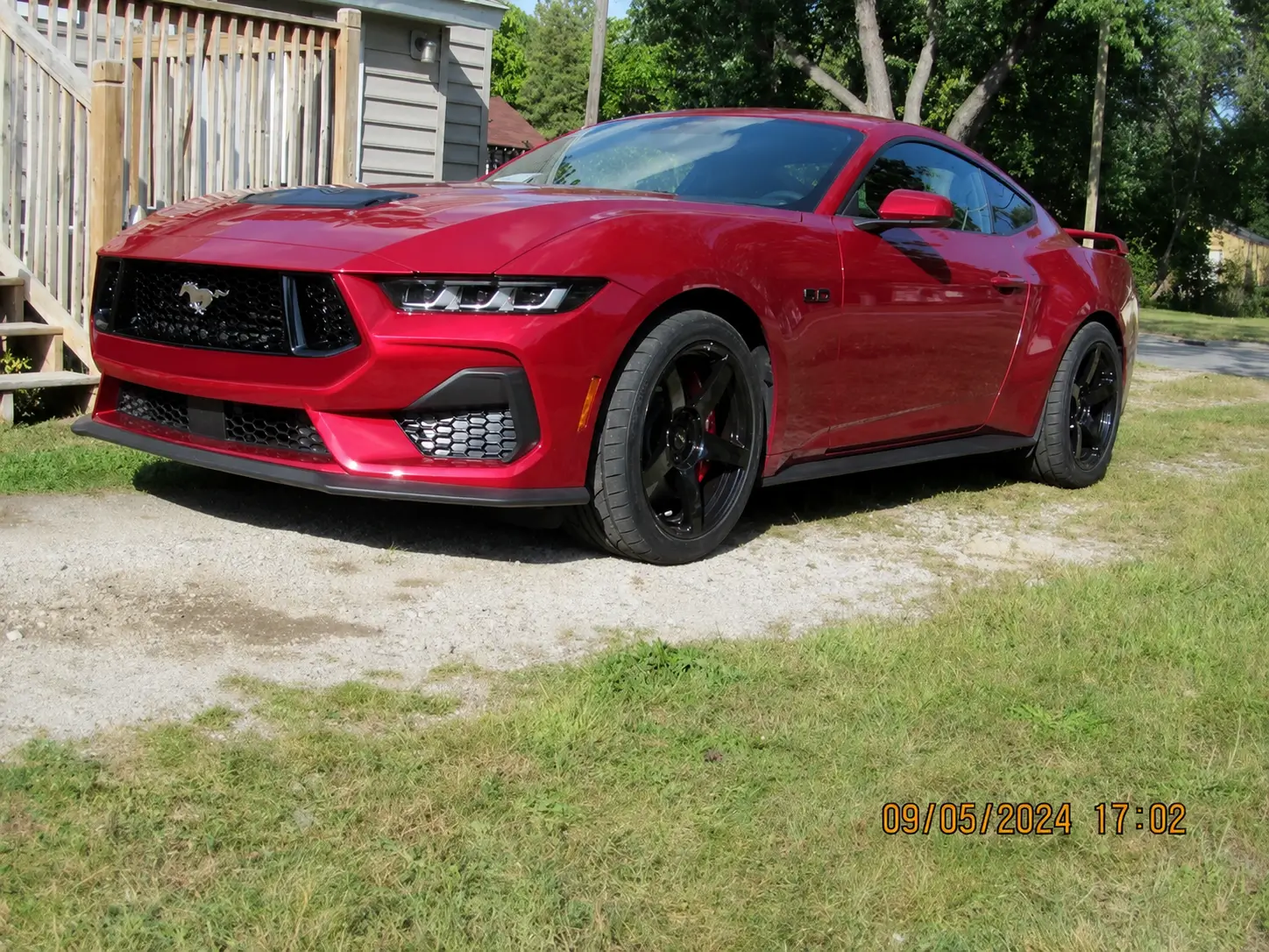 S650 Mustang Gave my GT a nose job - paint matched front trim bar and headlight bezels AAB29B9B-9B57-471B-9B14-AC43049AB713