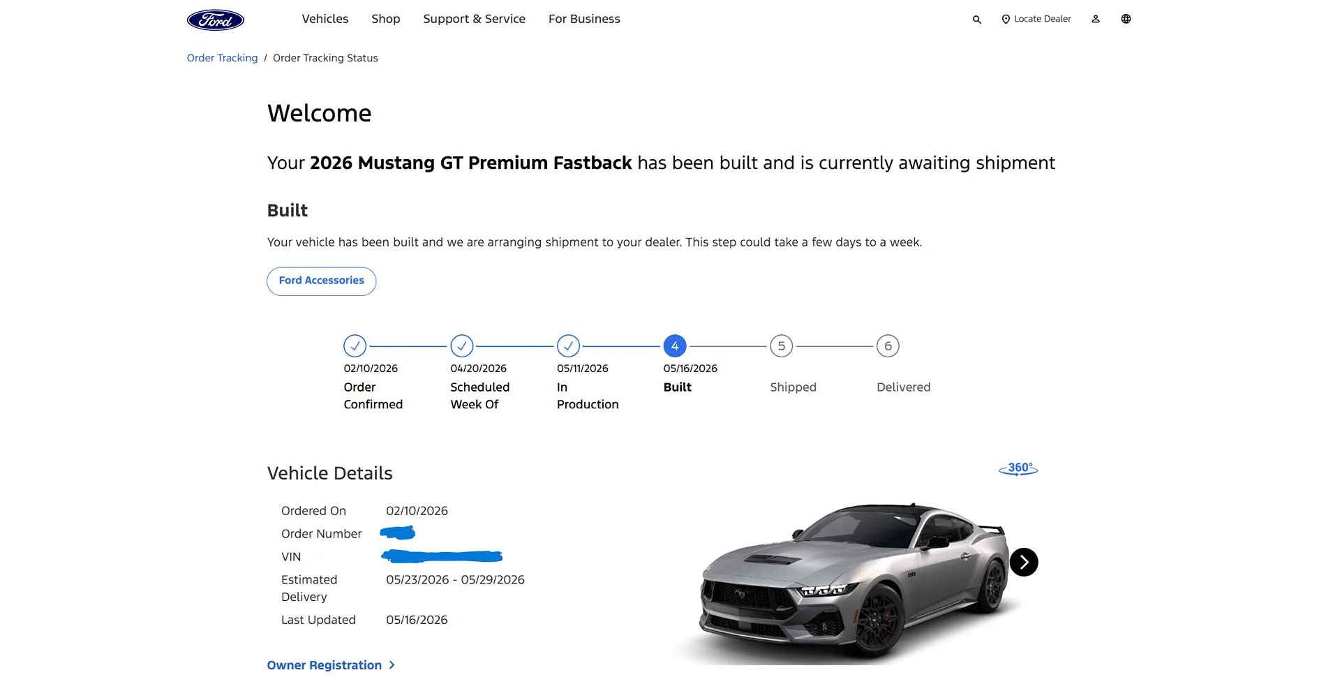 S650 Mustang Order in production for 12 days with no update Screenshot 2026-05-17 004545