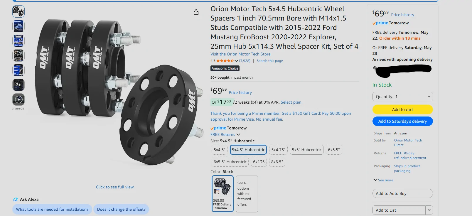 S650 Mustang Do I need wheel spacers for my new rims? 1779412942671-5