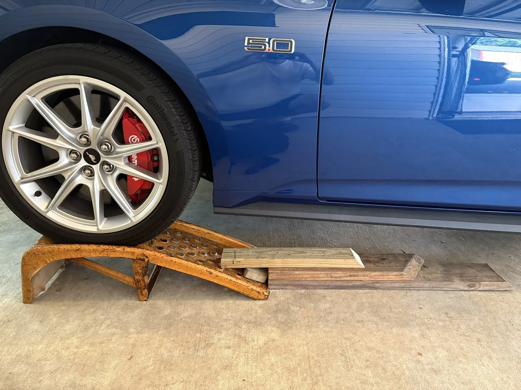 S650 Mustang Jacking / lift points ram