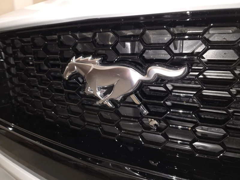 S650 Mustang [TUTORIAL] Change pony emblem without removing bumper! 1