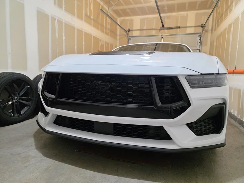 S650 Mustang [TUTORIAL] Change pony emblem without removing bumper! 5