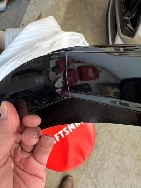 S650 Mustang Chin spoiler for 2026 Performance pack? Ikon from lip crack 1