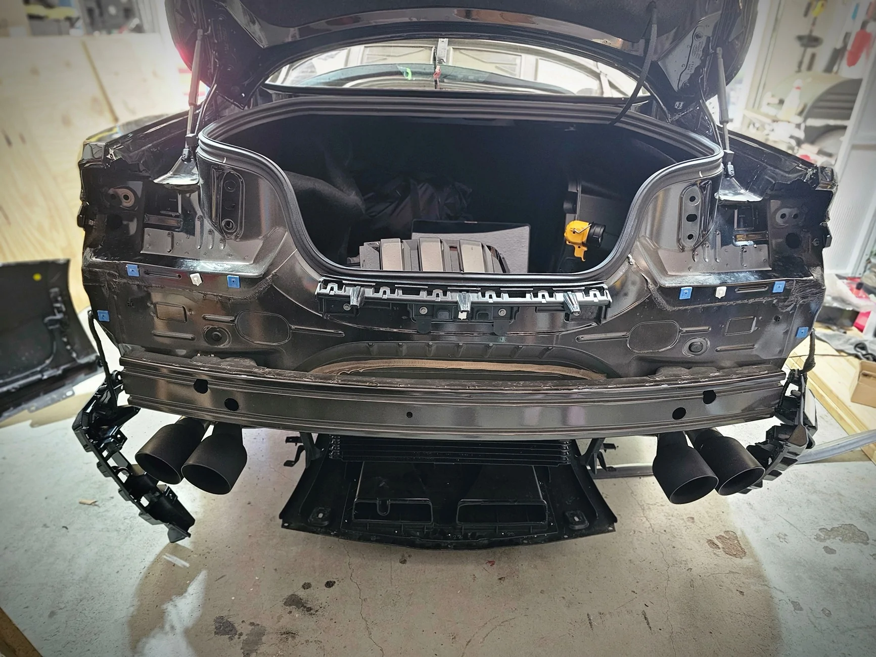 S650 Mustang My 2025 Dark Horse Build Thread DRKGHT Bumper removed