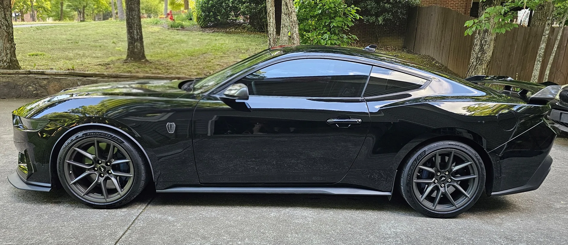 S650 Mustang My 2025 Dark Horse Build Thread DRKGHT Side shot