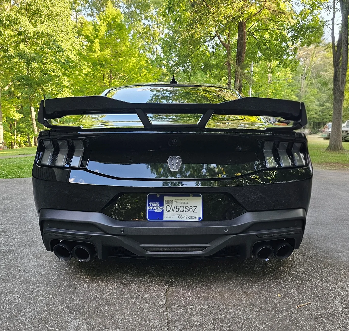 S650 Mustang My 2025 Dark Horse Build Thread DRKGHT Back New Lights
