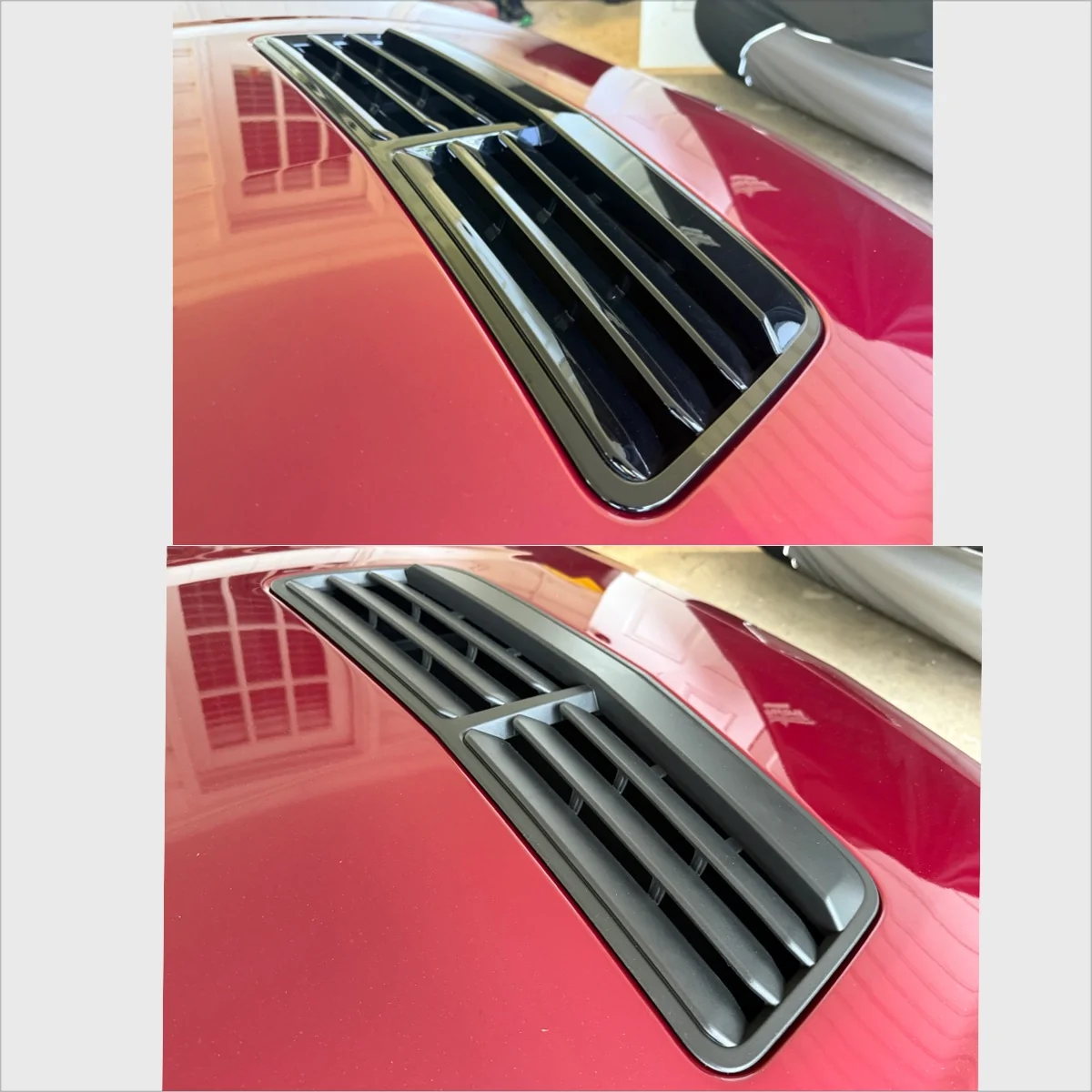 S650 Mustang PlastiDip - Heat Extractor Mod IMG_8740