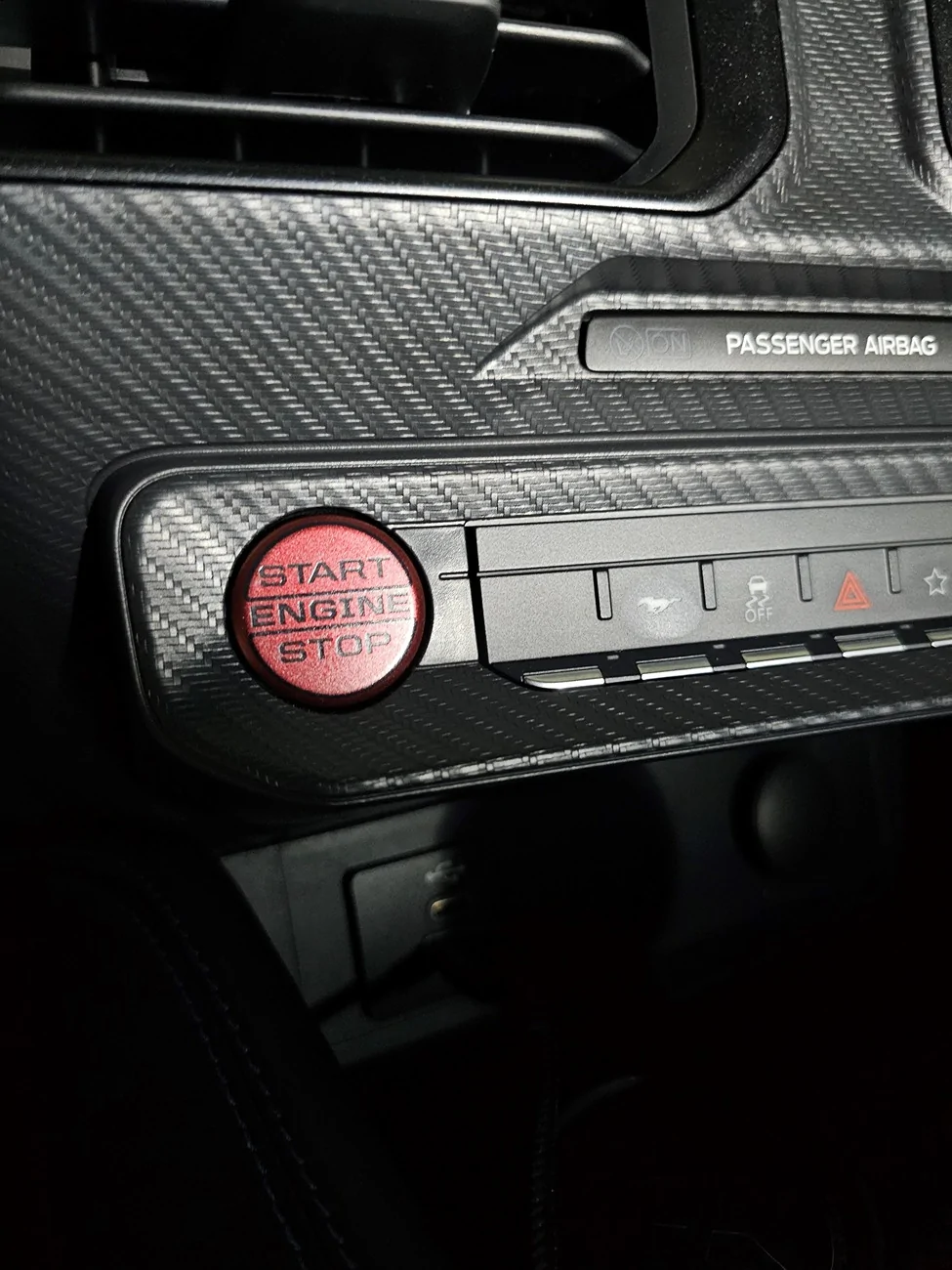 S650 Mustang My 2025 Dark Horse Build Thread DRKGHT OG_Start Button