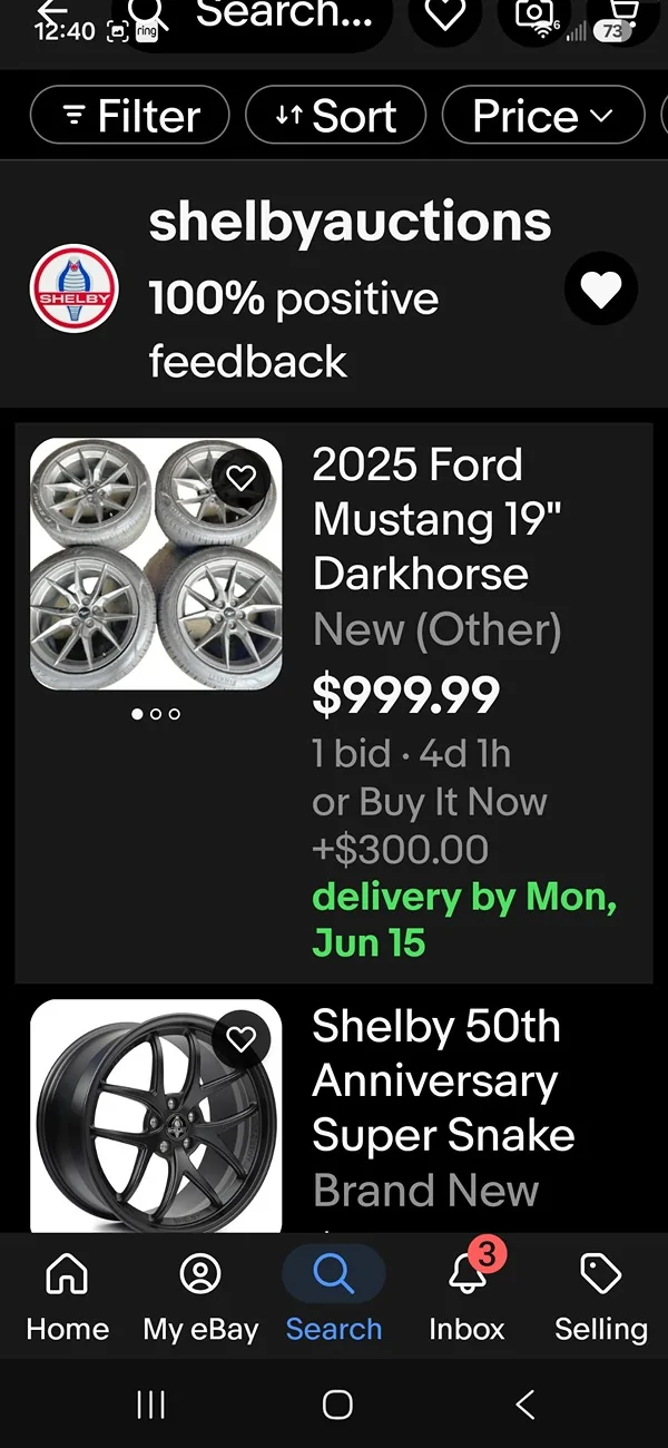 S650 Mustang OEM Mustang GT take off rim source? 18224
